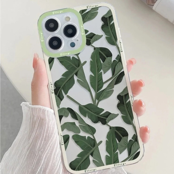 ⚠️Clearance iPhone 11 Pro Max Leaf Pattern Phone Case - Picture 4 of 4